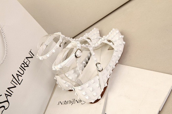 Valentino Shallow mouth flat shoes Women--083
